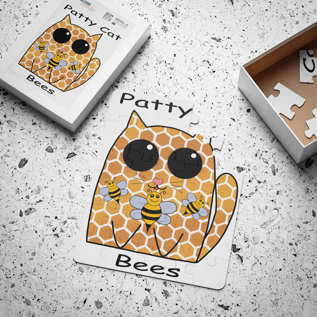 Patty Cat Bees Kids Puzzle | 30-Piece